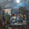 Август, Луна и Сверчок