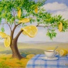 Чай с лимоном