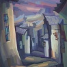 Улица с фонарями