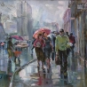 Дриго (Шляпникова) Евгения. Мокрый город